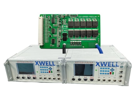 자동적인 리튬 이온 배터리 팩 BMS PCB 시험기 60A 120A