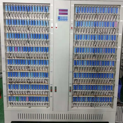원통 18650 전지 시험기 능력 테스터 3 단계 AC380V 65dB 소음
