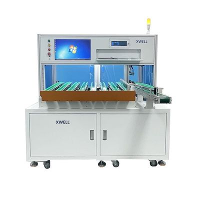 좋은 가격 8 채널 프리즘 배터리 셀 분류 기계 자동 1000W 온라인으로