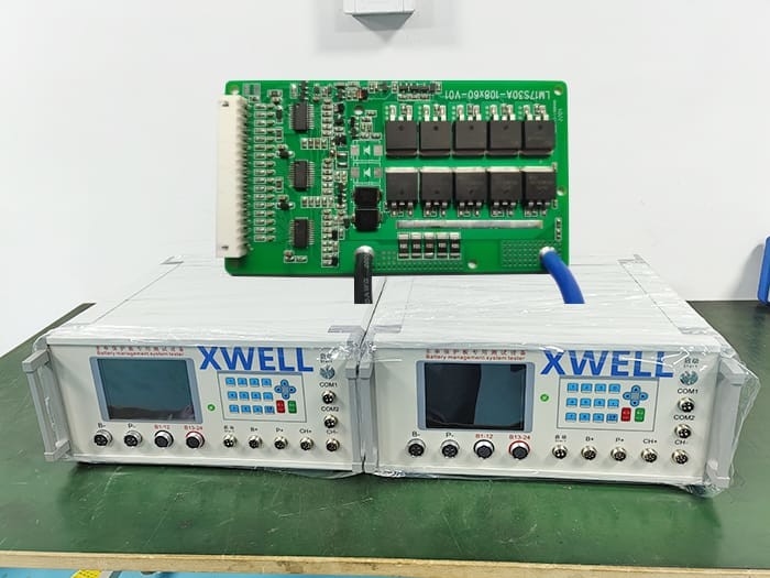 1-24S BMS 테스터 Lifepo4 배터리 BMS 시스템 배터리 팩을 위한 전기 자동차 PCB 카드 시험기