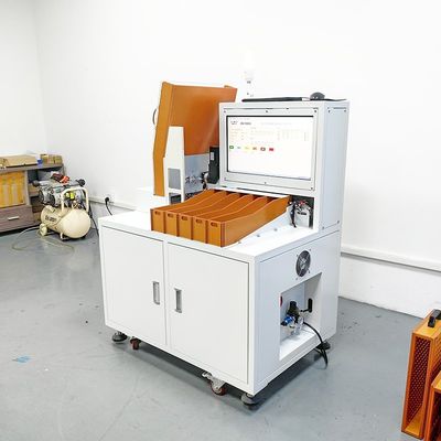 좋은 가격 XWELL XW-BS05 자동 원통 배터리 셀 분류 기계 5CH 2500-3000 pcs/h 18650 21700 32700 셀 온라인으로