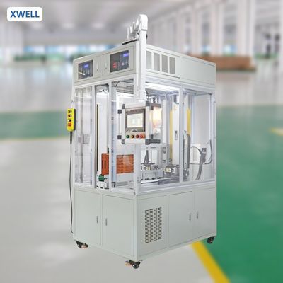 좋은 가격 XWELL MD-ACDW 8000A 완전 자동 컨베이어 배터리 팩 양면 스폿 용접기 online