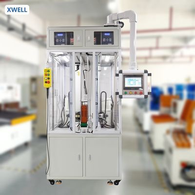좋은 가격 XWELL MD-ACDW 완전 자동 컨베이어 배터리 팩 양면 스폿 용접 기계 5000A online