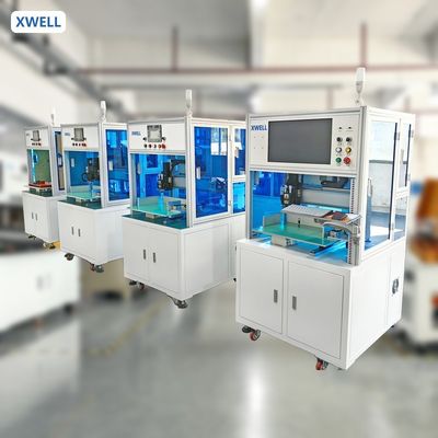 좋은 가격 리?? 배터리 팩 회전 용접 머리로 단면 자동 스팟 용접기 온라인으로