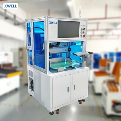좋은 가격 XW-ADW 자동 이중 측면 배터리 스팟 용접 기계 8000A 회전 용접 머리 기울기 스팟 PC 제어 온라인으로
