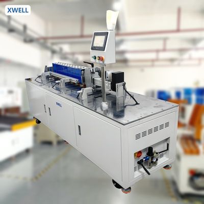 좋은 가격 XW-PC12 자동 프리즘 배터리 압축 기계 500kg 압력 1200mm 온라인으로