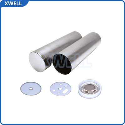 21700 실린더형 배터리 하우스 세트 - 사전 니켈 접착 스틸 셸 + 안전 폭발 방지 모자 + 단열 패드