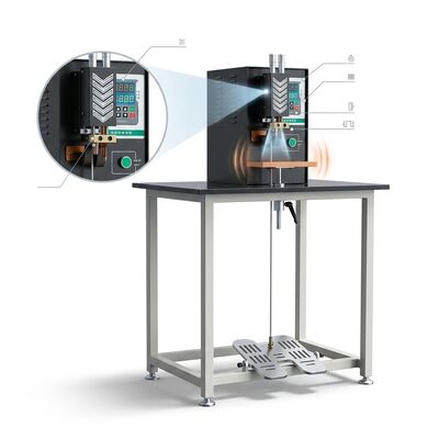 좋은 가격 MD-MND5000 Manual Battery Pack Welding Machine 5000A Inverter Spot Welder for E-bike Scooter online